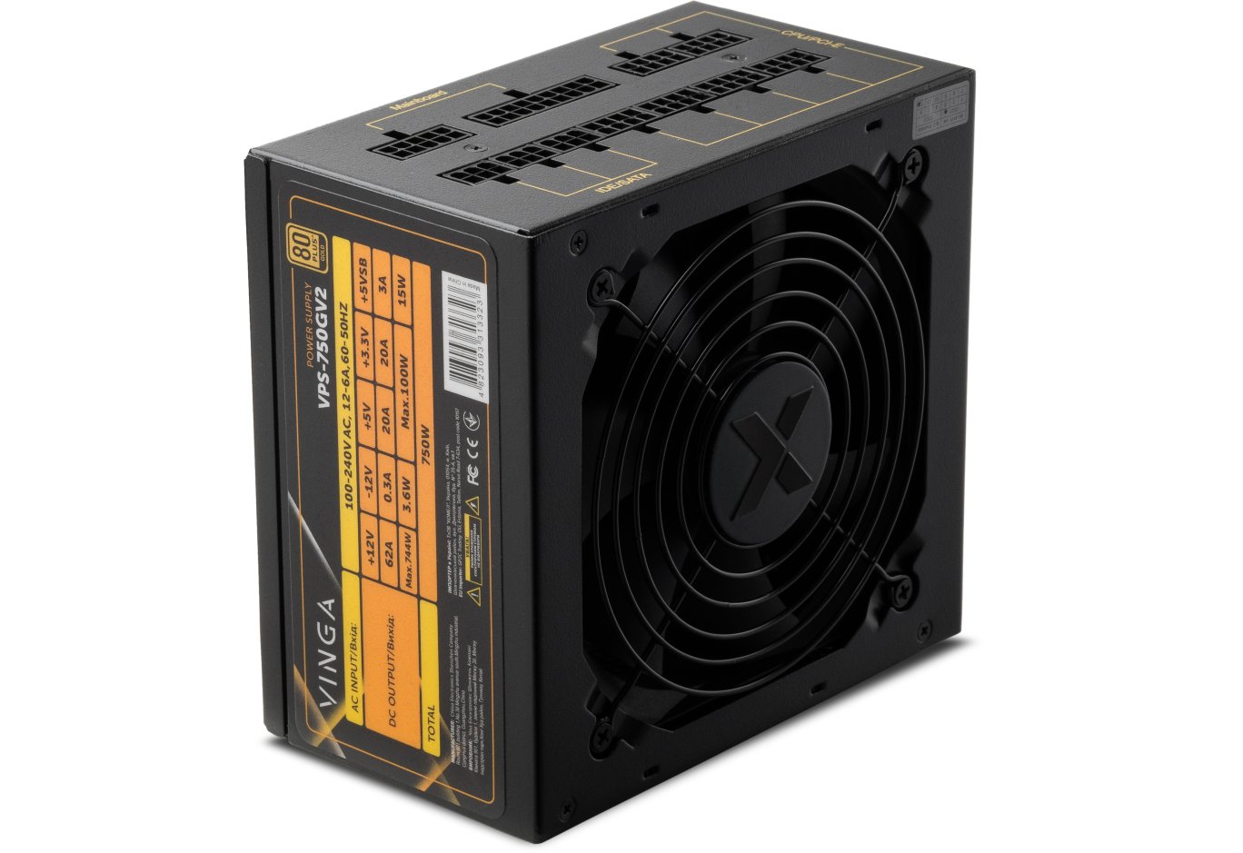 Блок живлення Vinga 750W (VPS-750GV2)